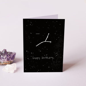 Cancer Zodiac Birthday Card | 21st June - 22nd July Cards Lottie Suki 